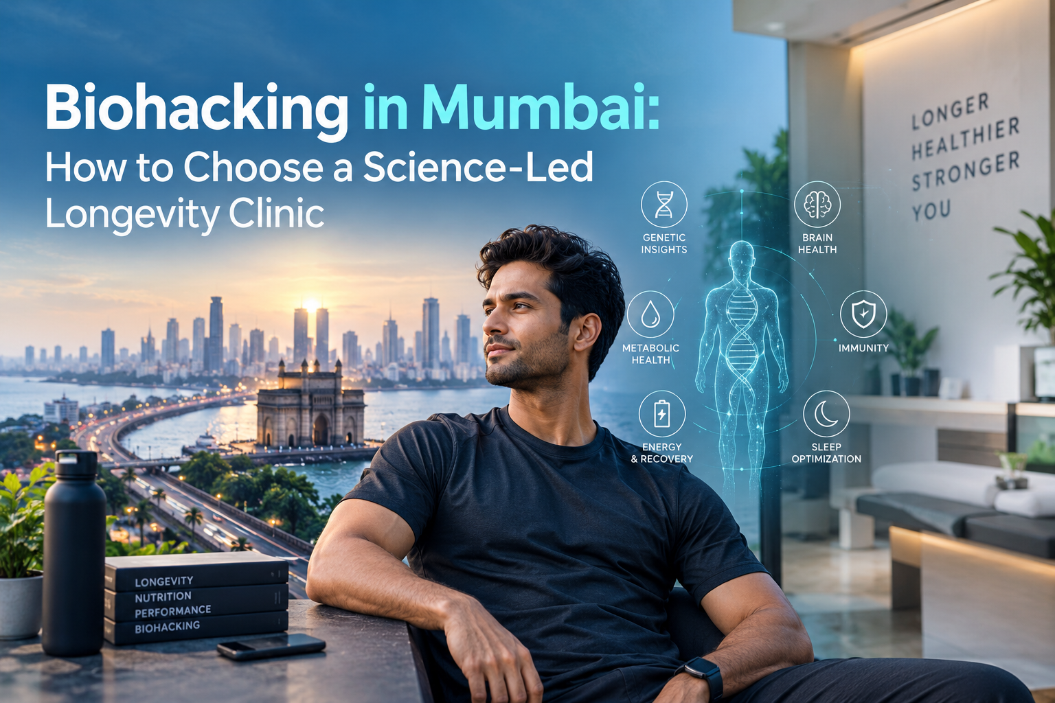 Biohacking in Mumbai: How to Choose a Science-Led Longevity Clinic 
