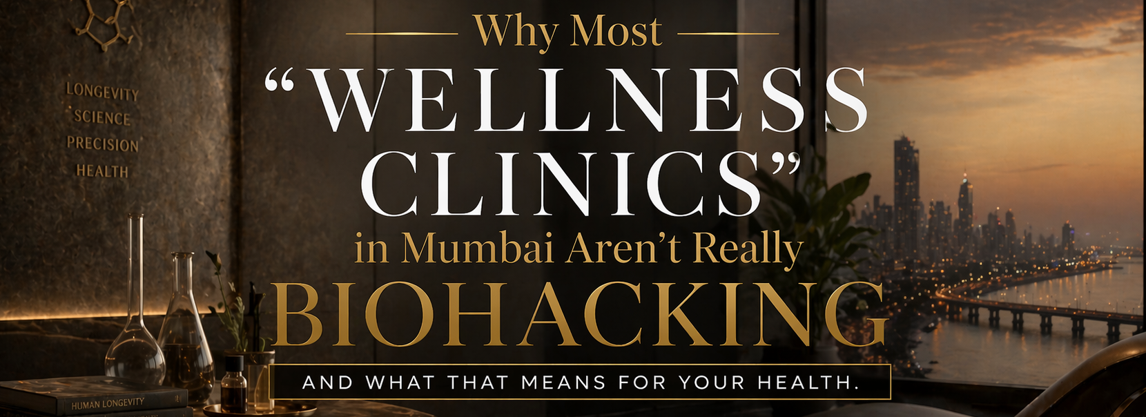 Why Most “Wellness Clinics” in Mumbai Aren’t Really Biohacking And What That Means for Your Health